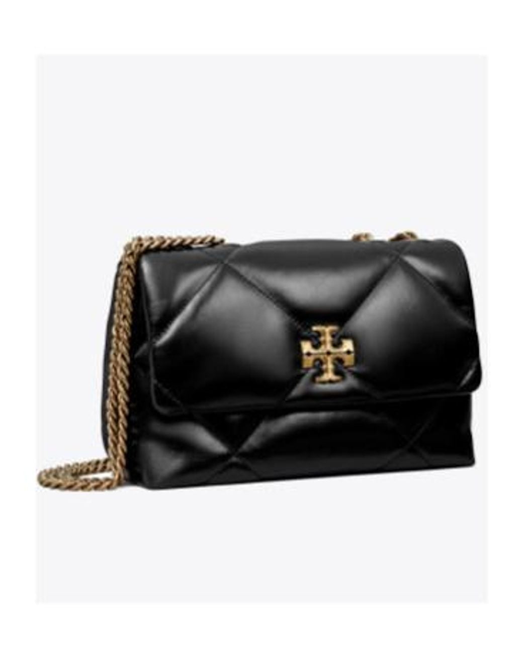 Tory Burch Black Small Quilted Shoulder Bag