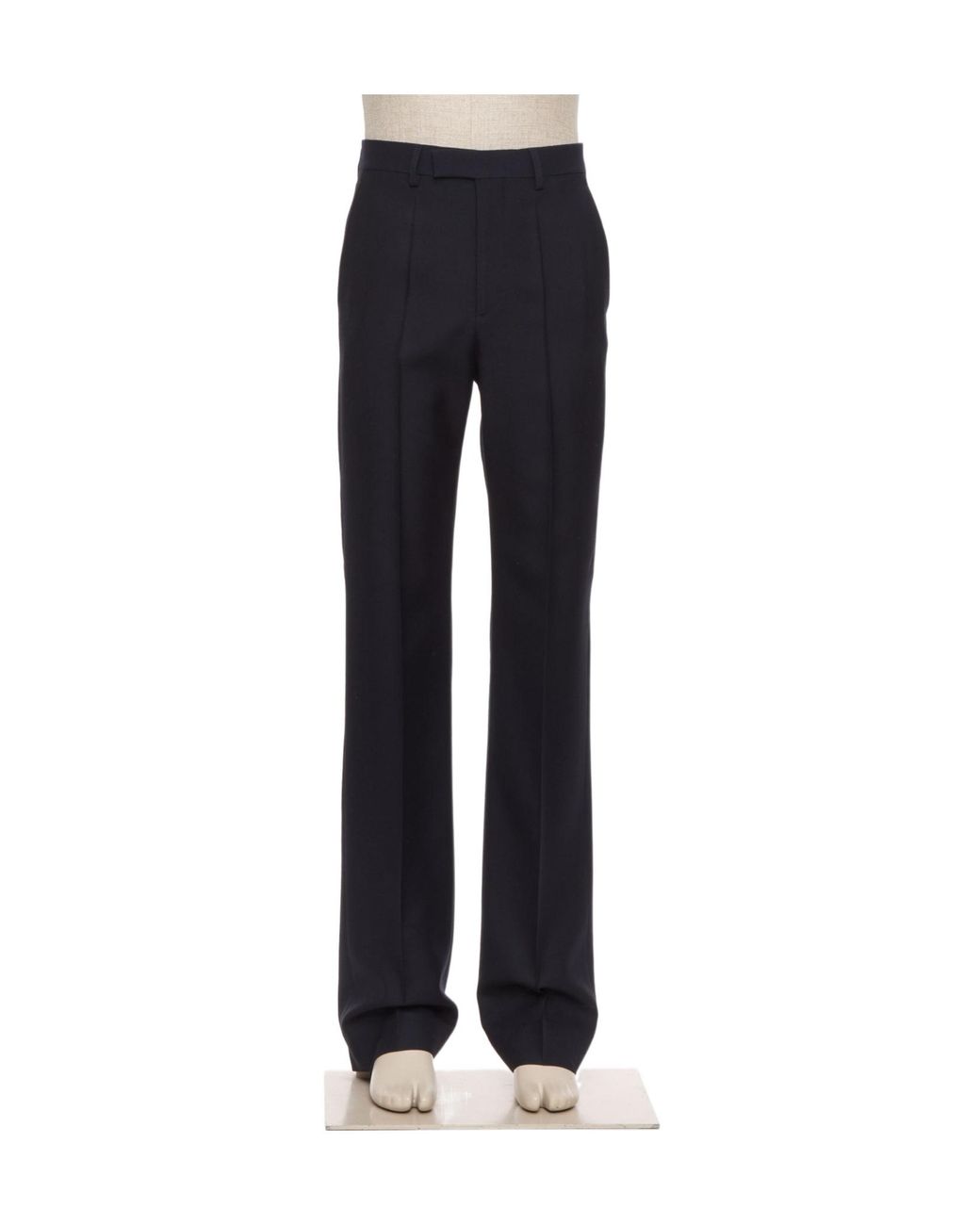 Valentino Blue Pleated Slim Fit Pants for men