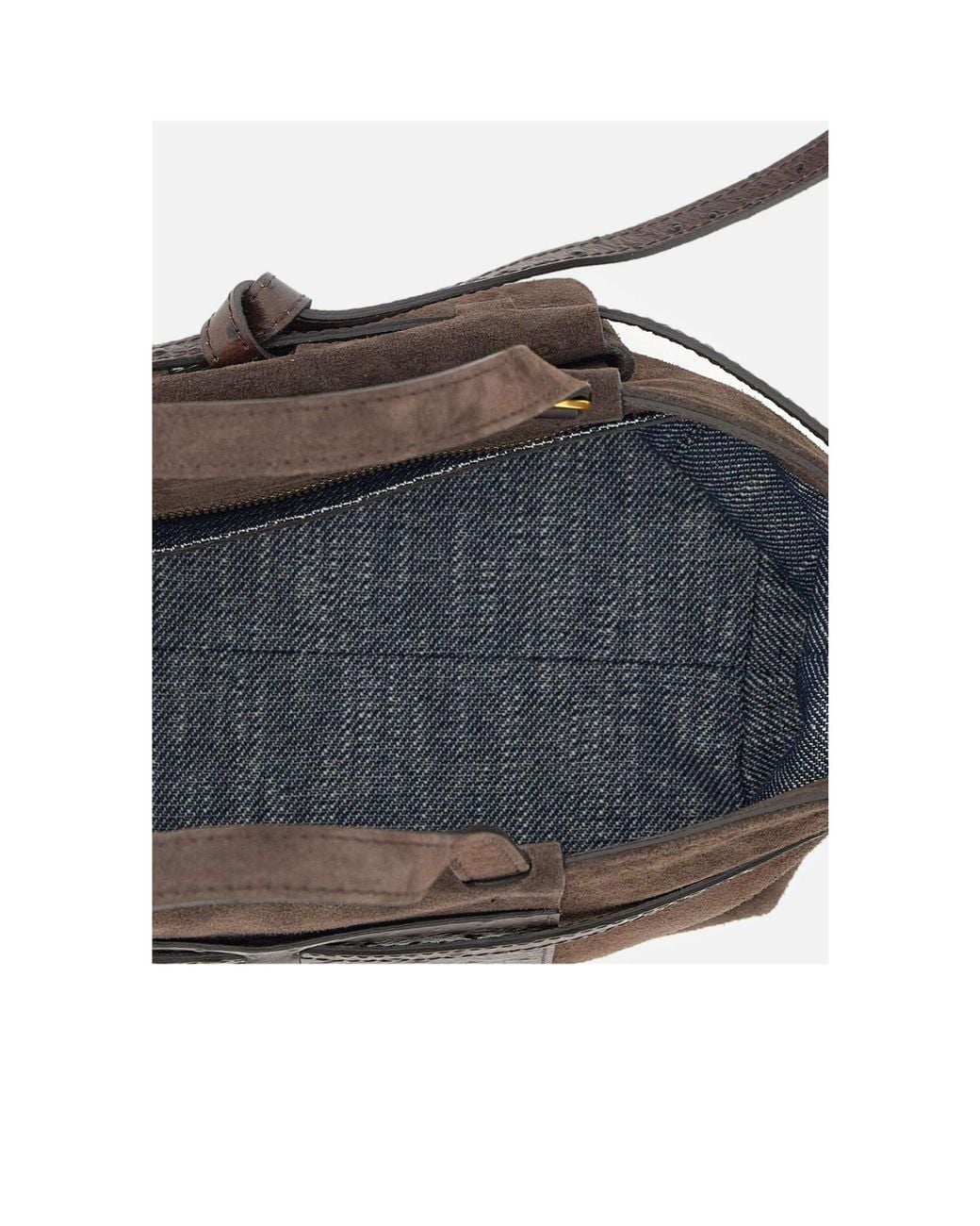 Gianni Chiarini Brown Belty Belted Tote Bag