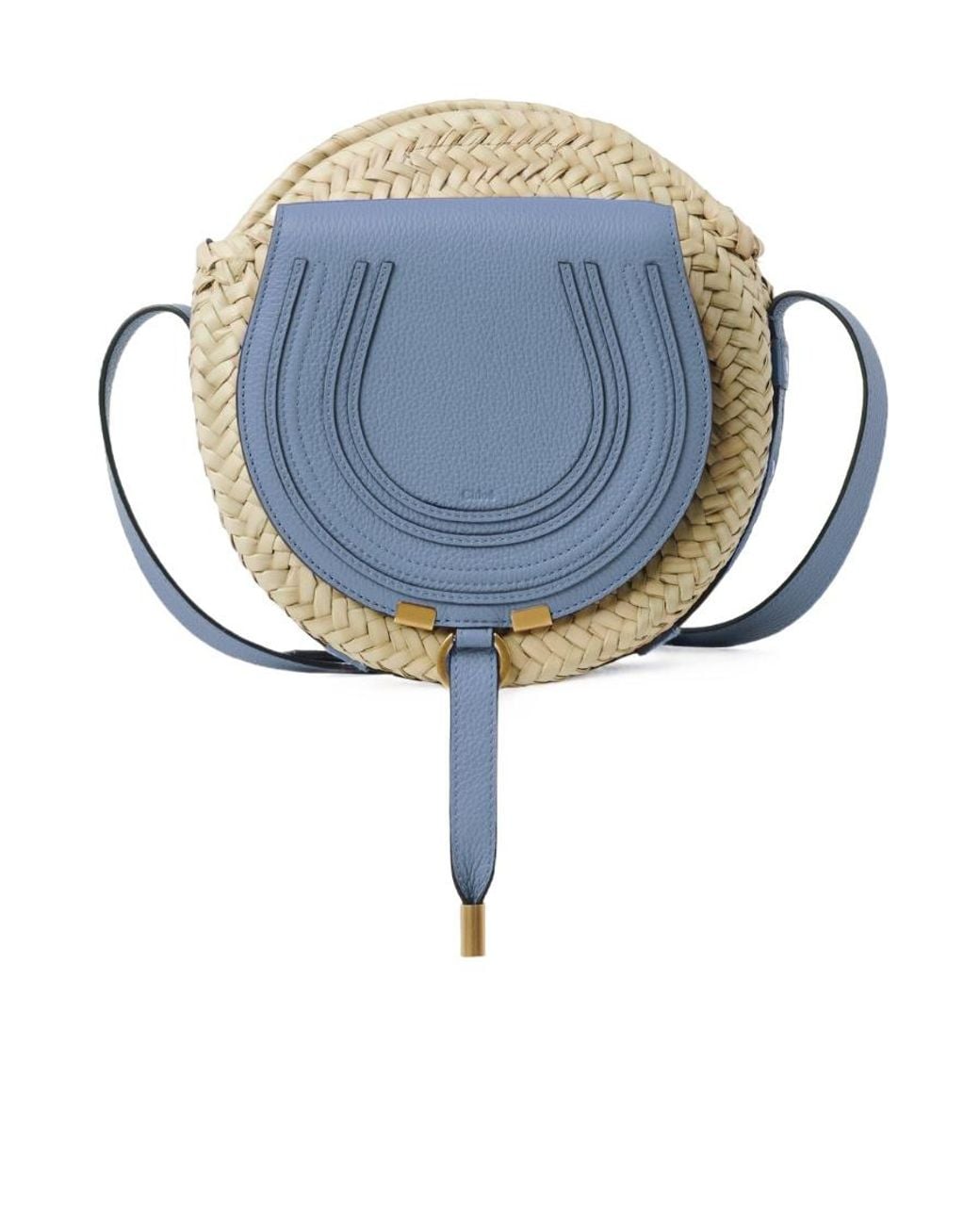 Chloé Blue Marcie Crossbody Bag