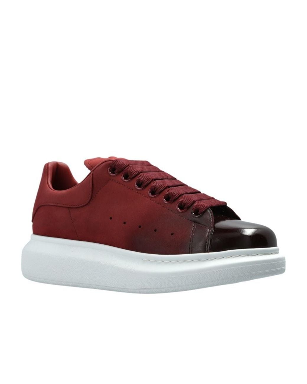 McQueen Red Oversized Low-Top Sneakers