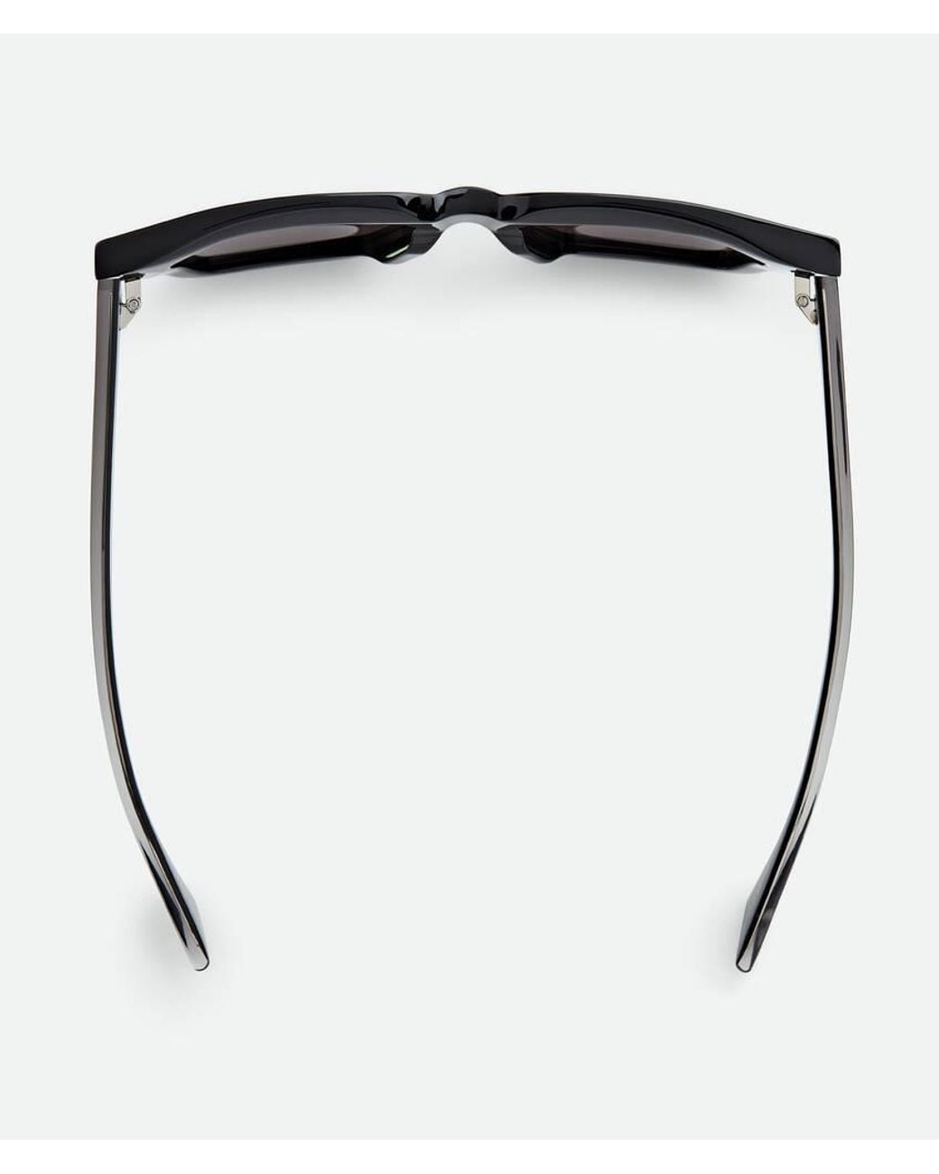 Bottega Veneta Black Eyewear Square Frame Sunglasses