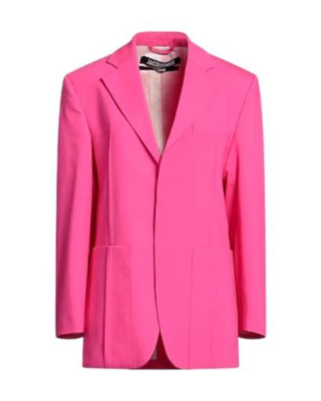 Jacquemus Pink Single-Breasted Suit Jacket
