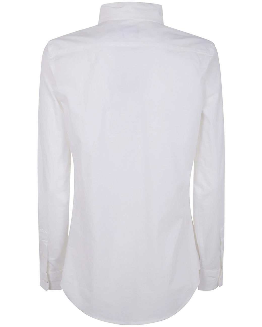 Polo Ralph Lauren Purple Logo-Embroidered Long-Sleeved Shirt