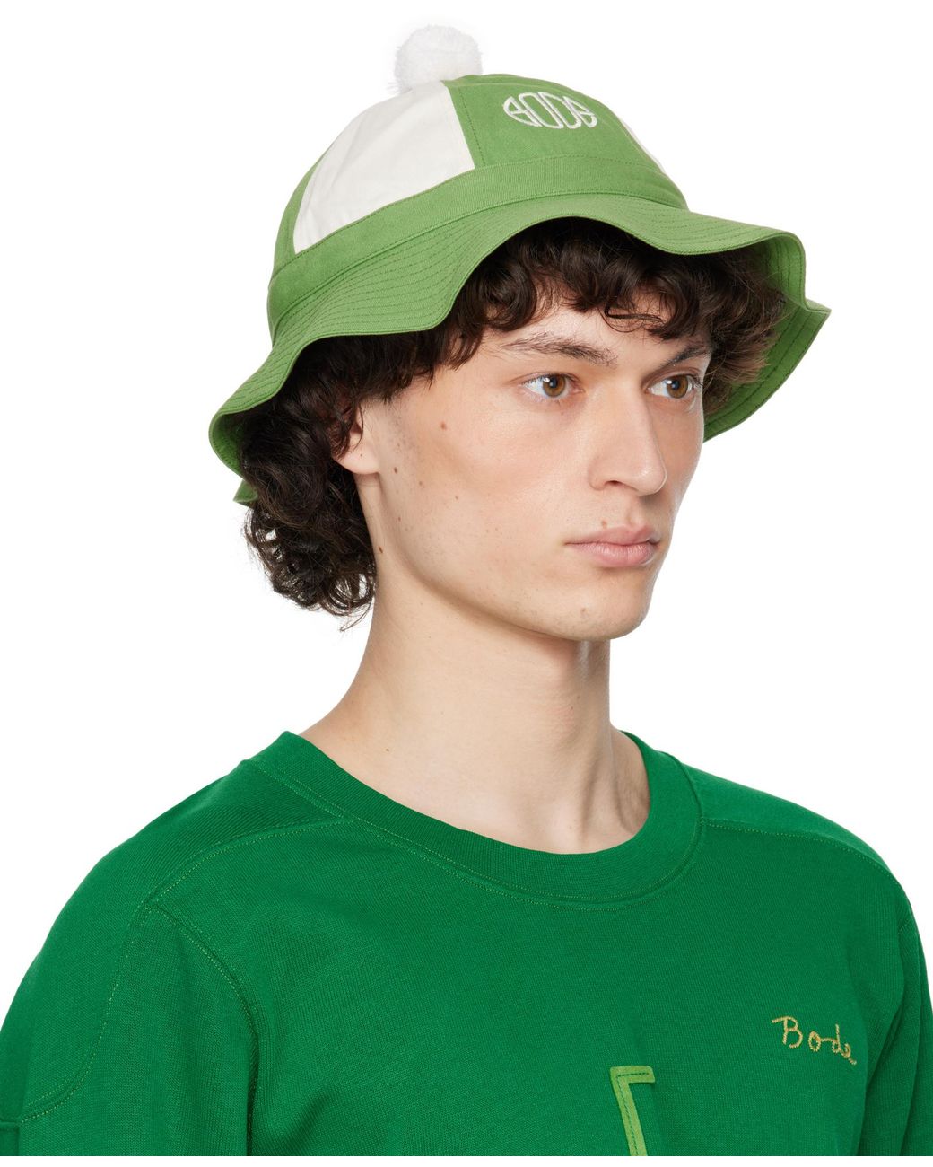 Bode Green Grandfather Bucket Hat