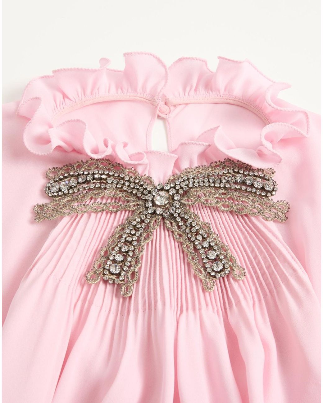 Valentino Pink Bow Dress