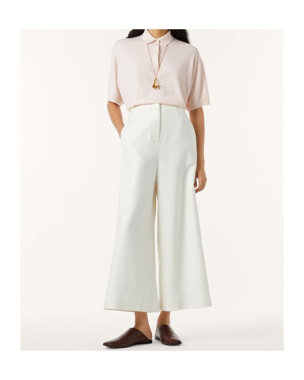 Loro Piana White Royal Lightness Polo Shirt
