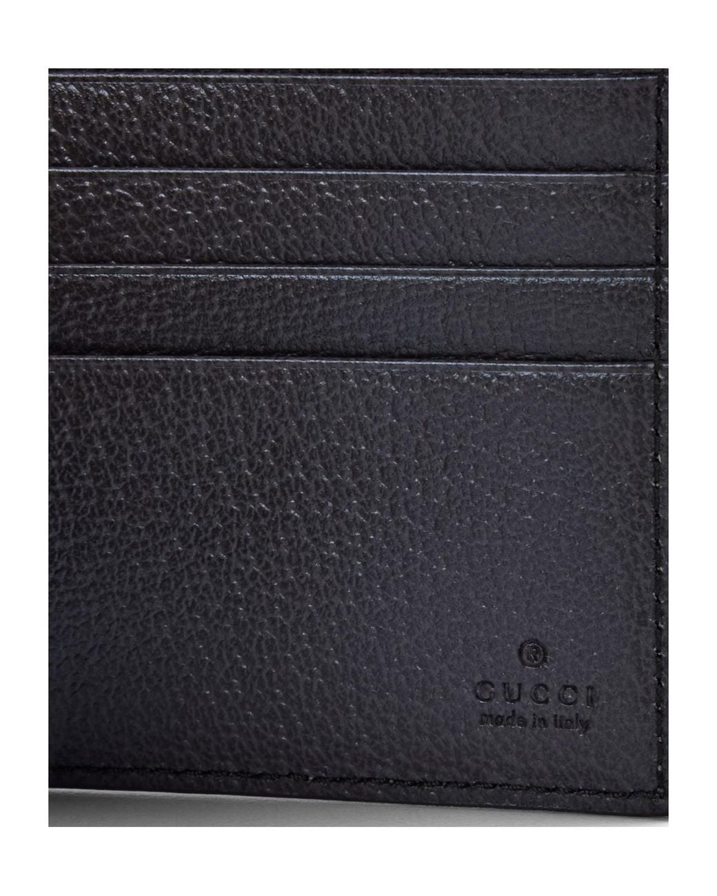Gucci White Canvas Gg Wallet for men
