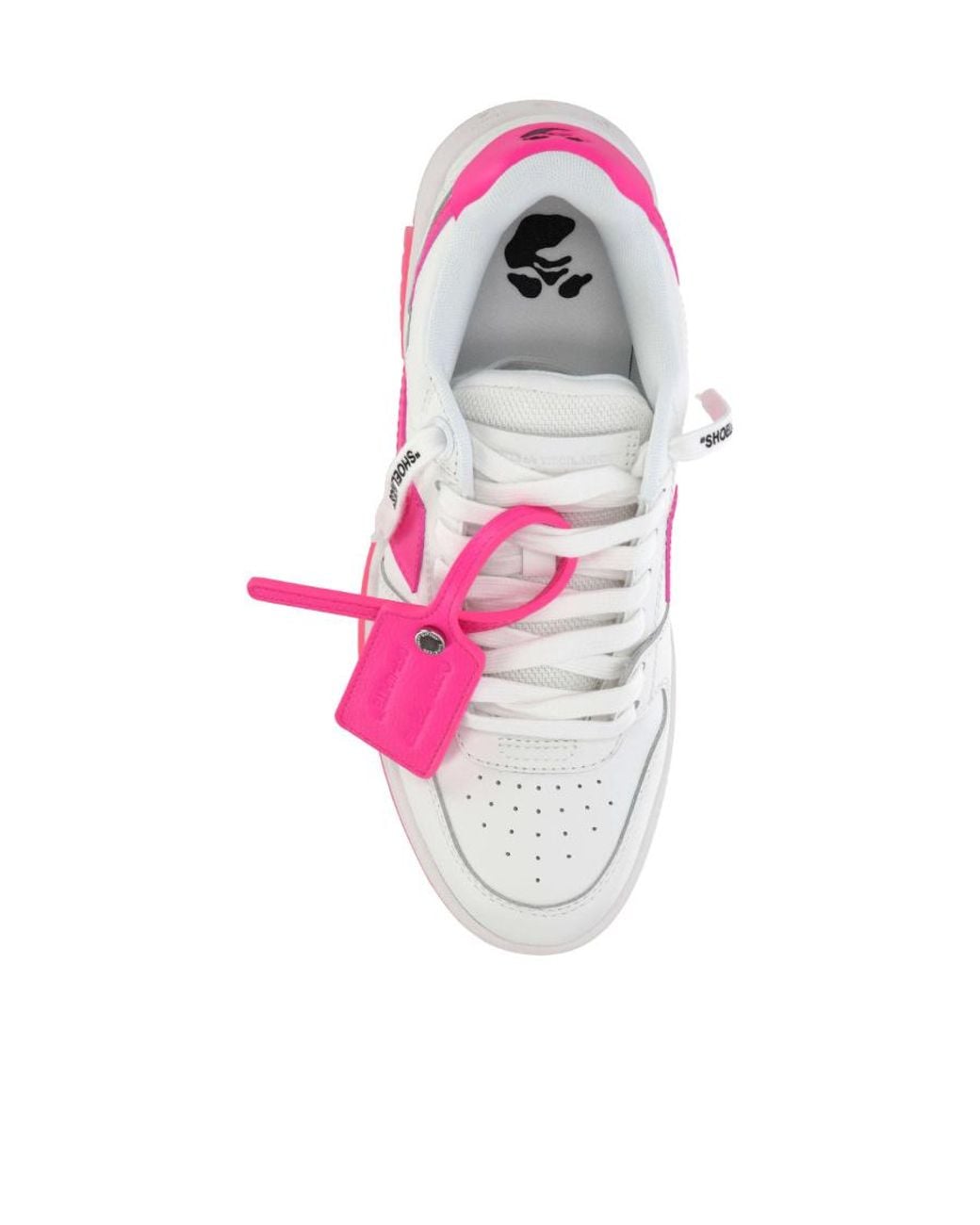 Off-White c/o Virgil Abloh Pink Out Of Office Low-Top Sneakers