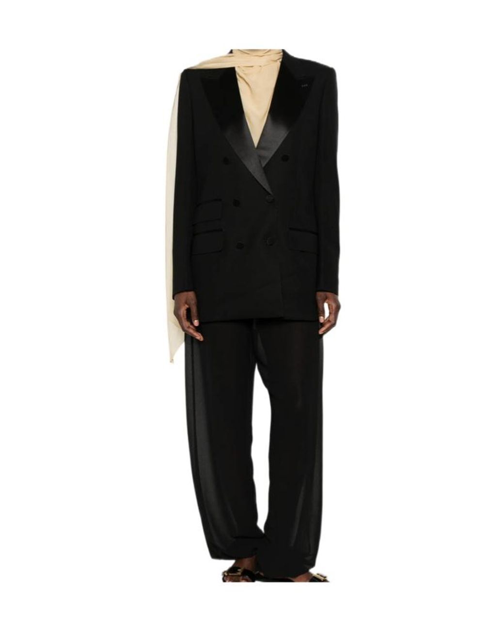 Tom Ford Black Collared Jacket