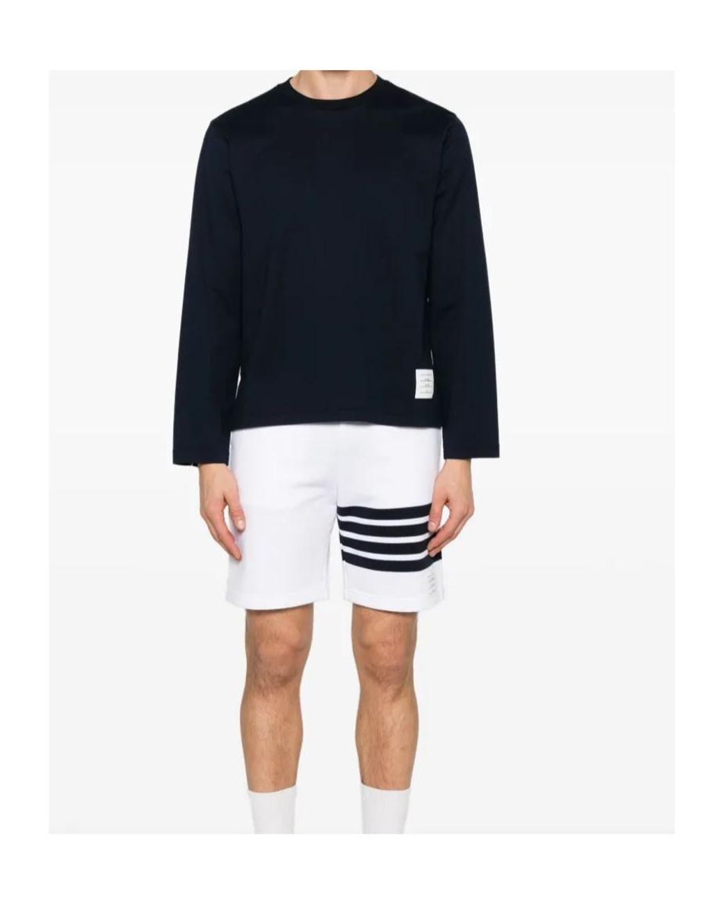 Thom Browne Blue T-Shirts And Polos for men