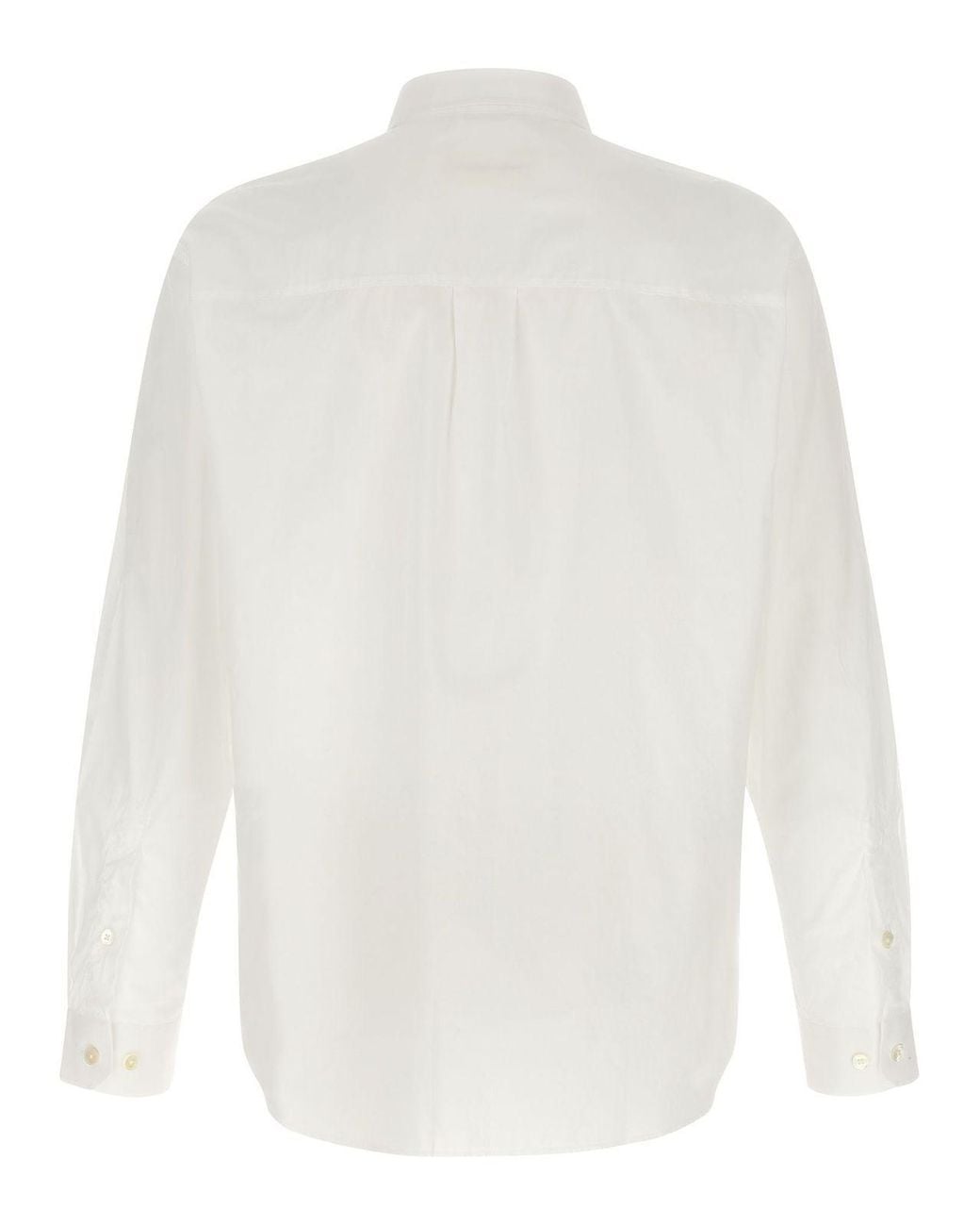 mfpen White Auditorium Relaxed Shirt for men