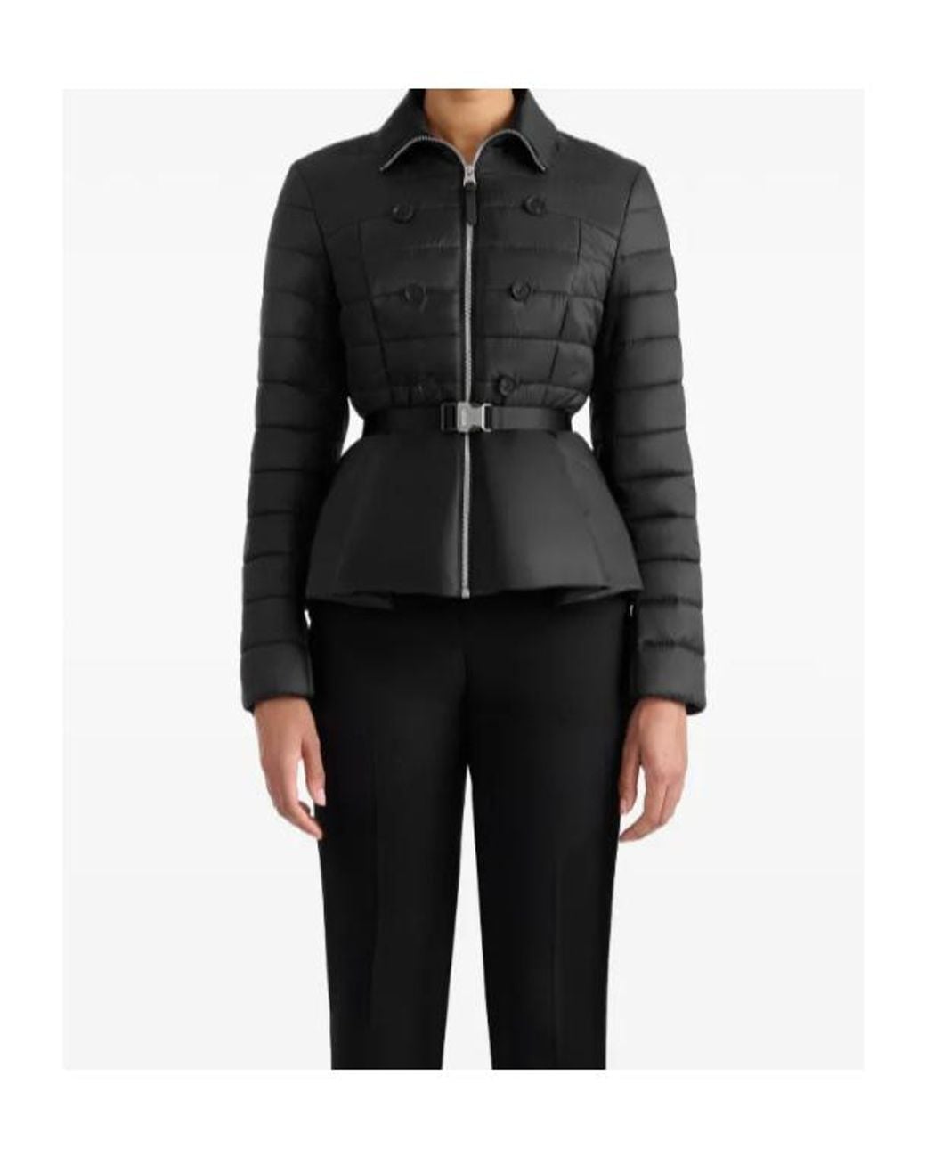 Mackage Black Serafina Belted Quilted Jacket
