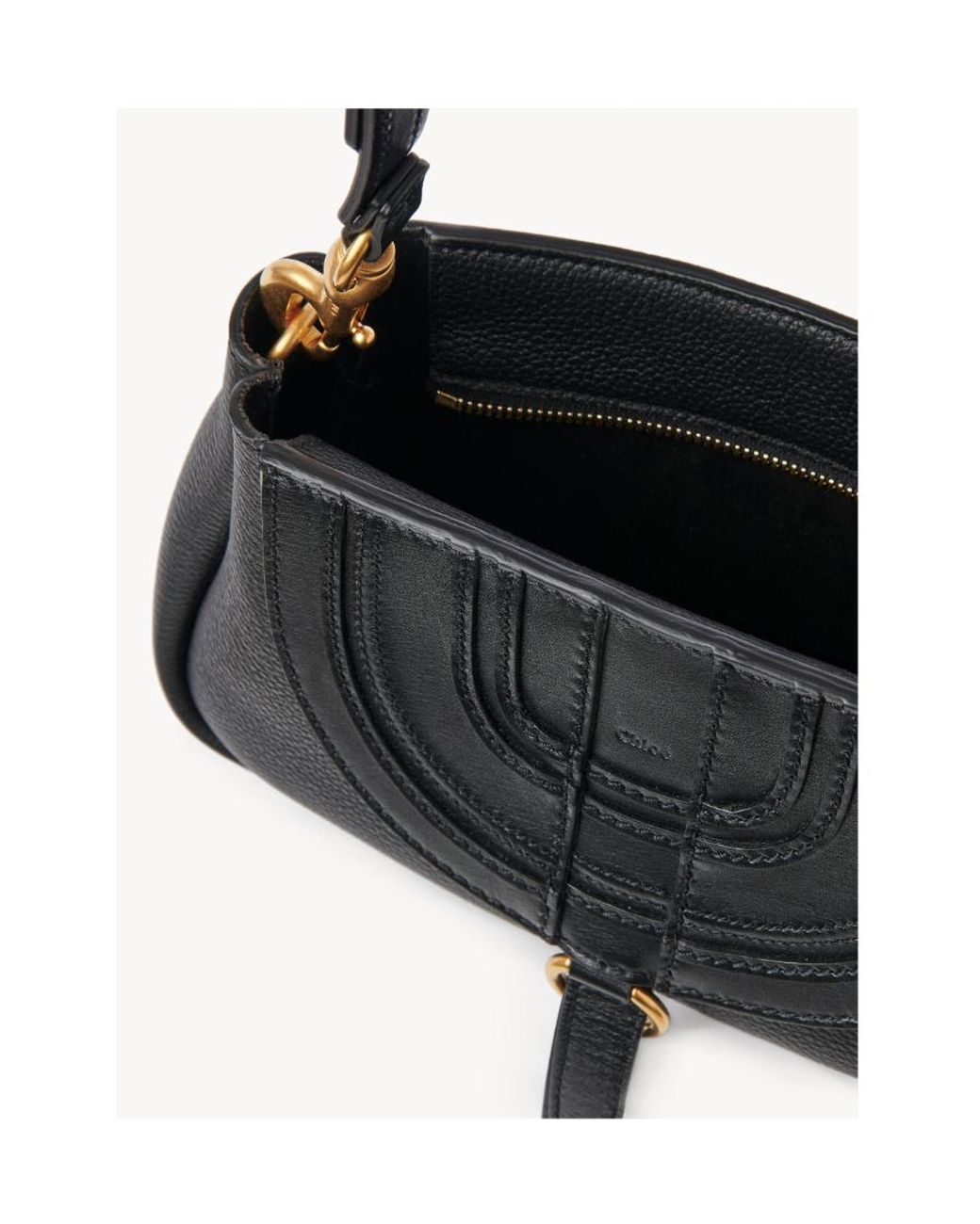 Chloé Black Chloé Marcie Small Shoulder Bag