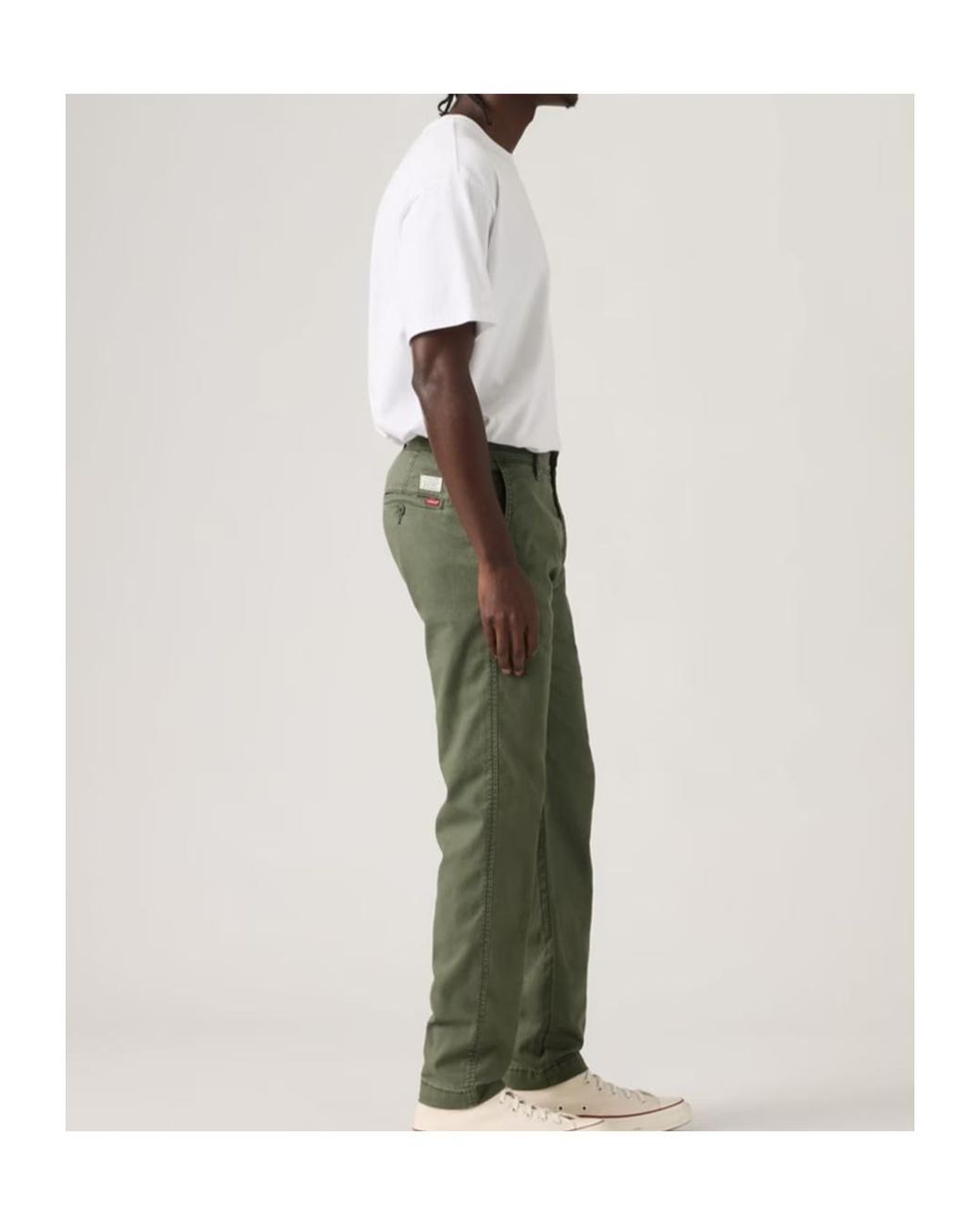Levi's Green Cotton Chinos for men
