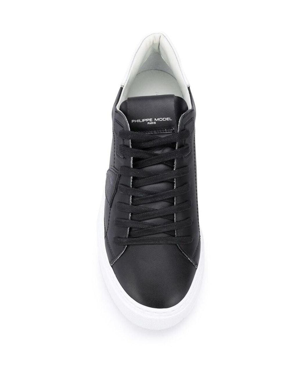 Philippe Model Multicolor Temple Veau Lace-Up Sneakers for men