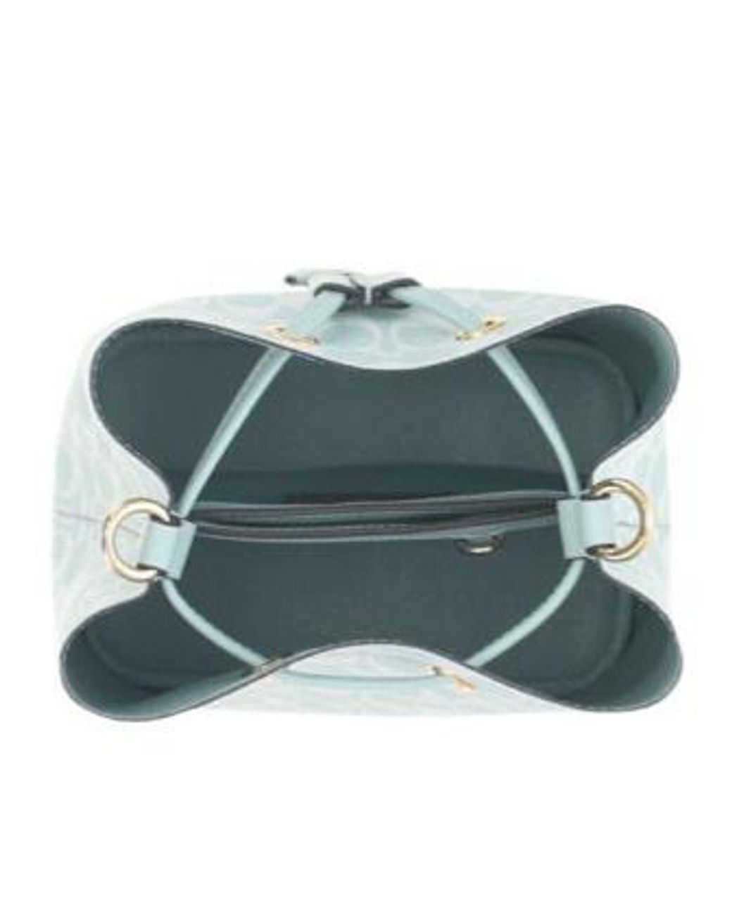 COACH Blue Top Handle Shoulder Bag