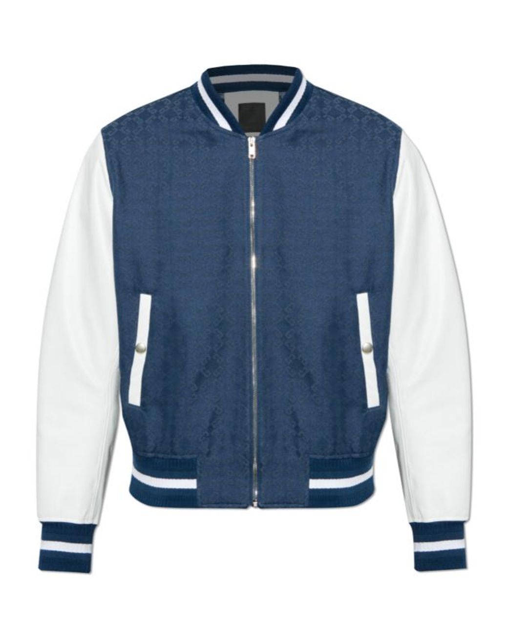 Givenchy Blue Bomber Jackets for men