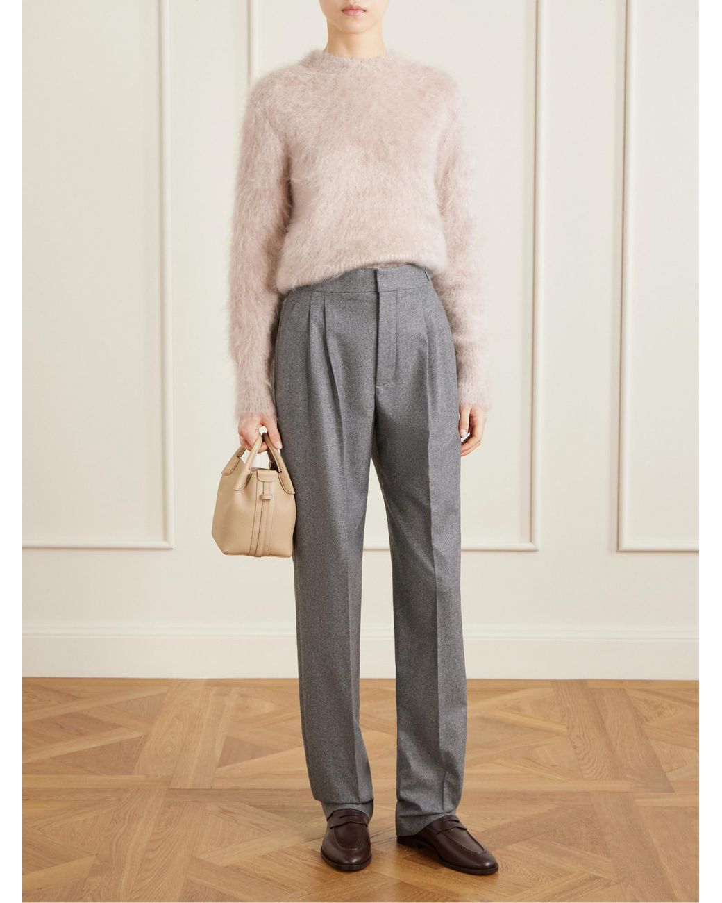 Loro Piana Gray Malik Casual Pants