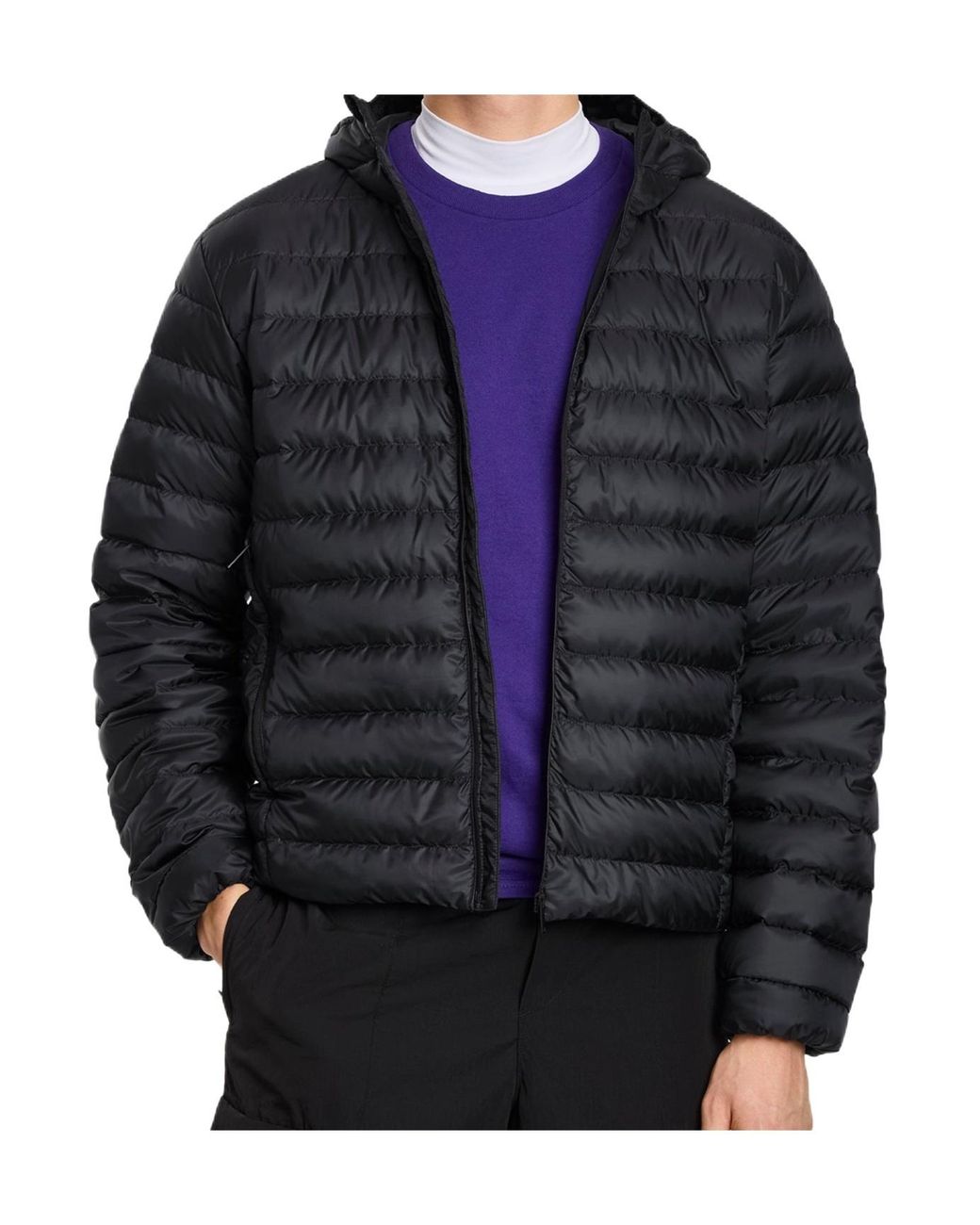 Canada Goose Black Stratus Hoodie for men