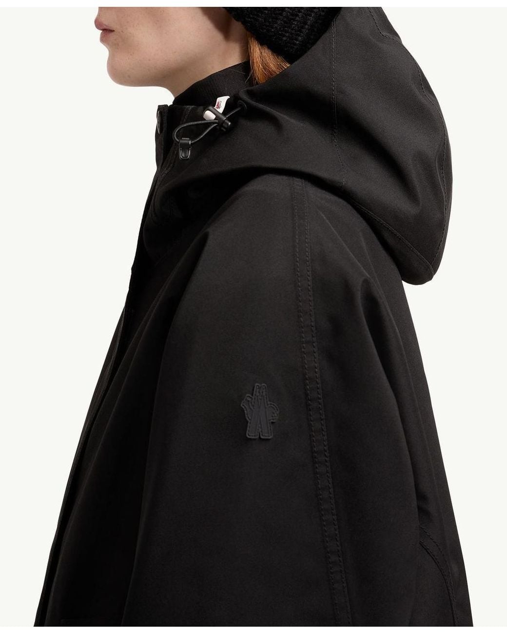 Moncler Black Bwindis Hooded Goretex Laminate Insulated Ski Jacket