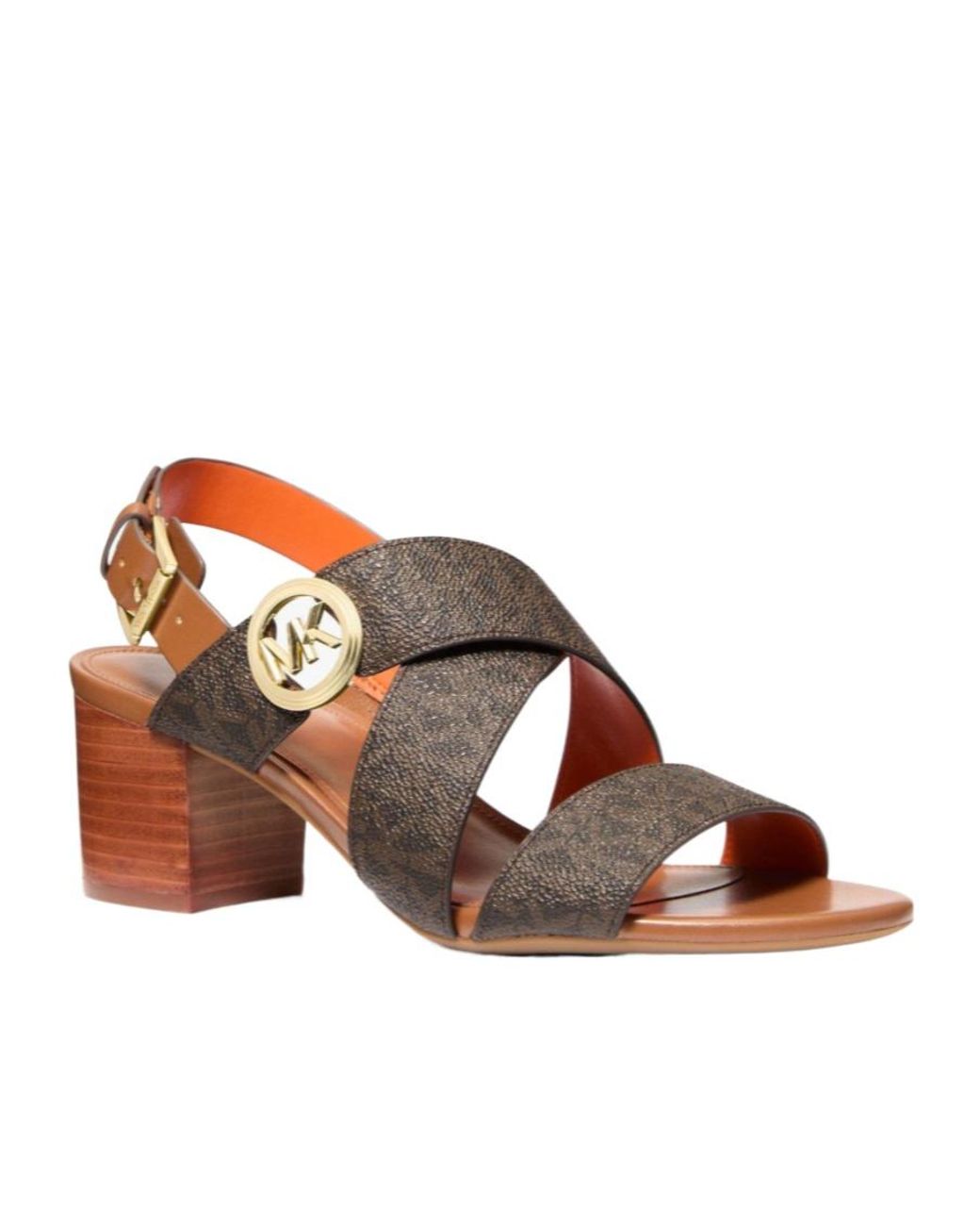 MICHAEL Michael Kors Brown Fashion Versatile High Heel Sandals