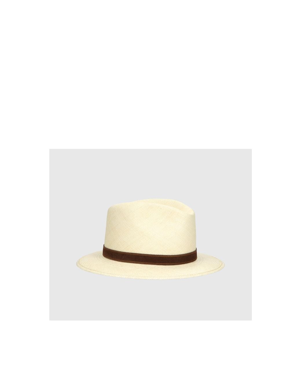 Borsalino White Country Panama Quito Hat for men
