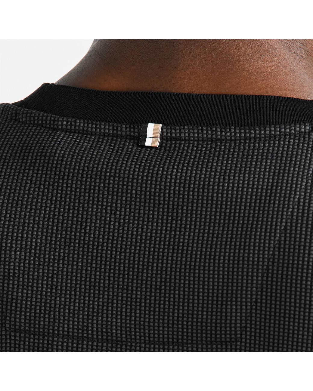 Boss Black Short-Sleeve Crew-Neck T-Shirt for men