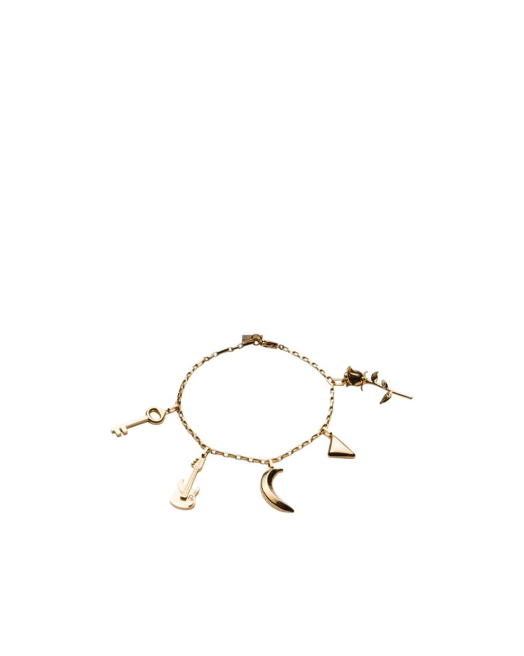Prada White Eternal Pop Charms Bracelet