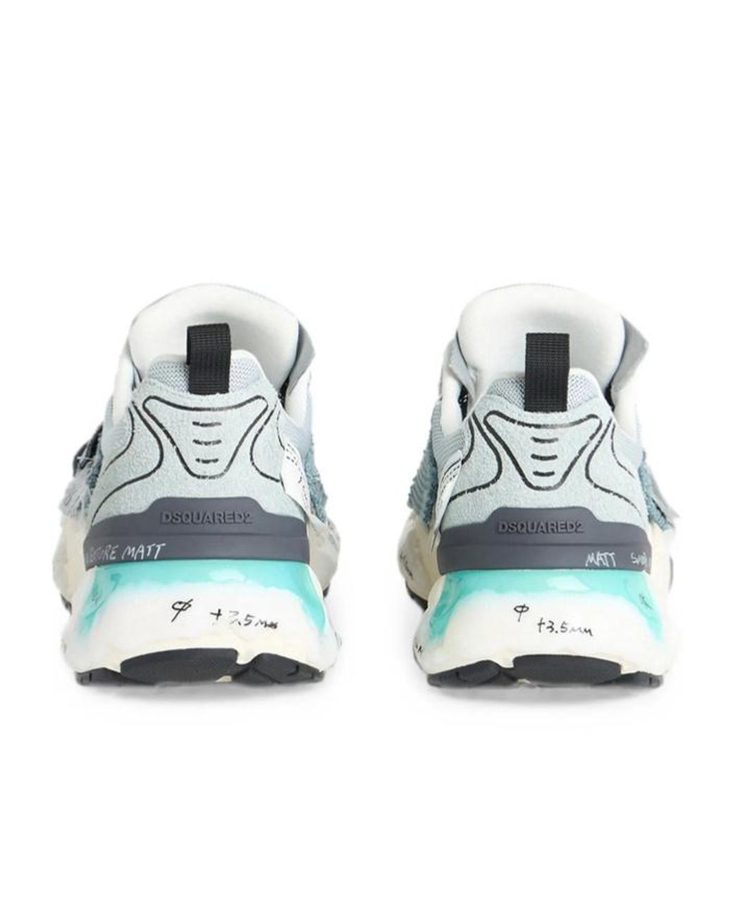DSquared² White Trainers for men