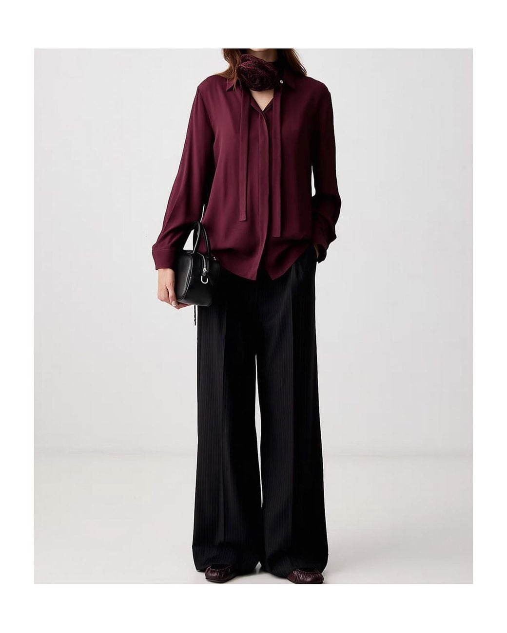 Marella Purple Floral-Embellished Shirt