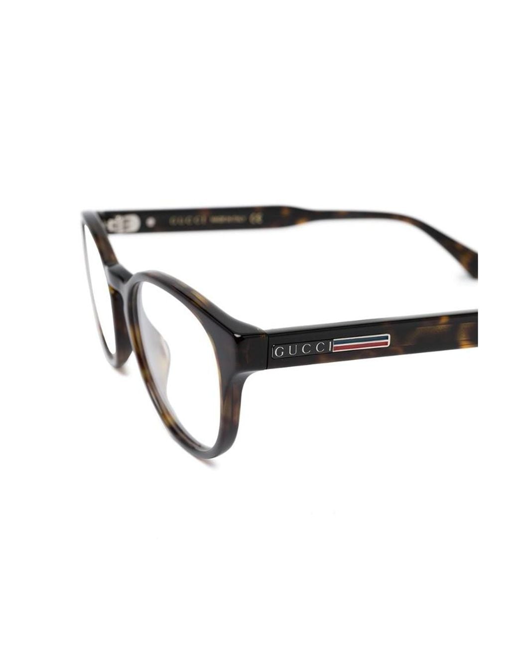 Gucci Multicolor Eyewear Round Frame Glasses for men