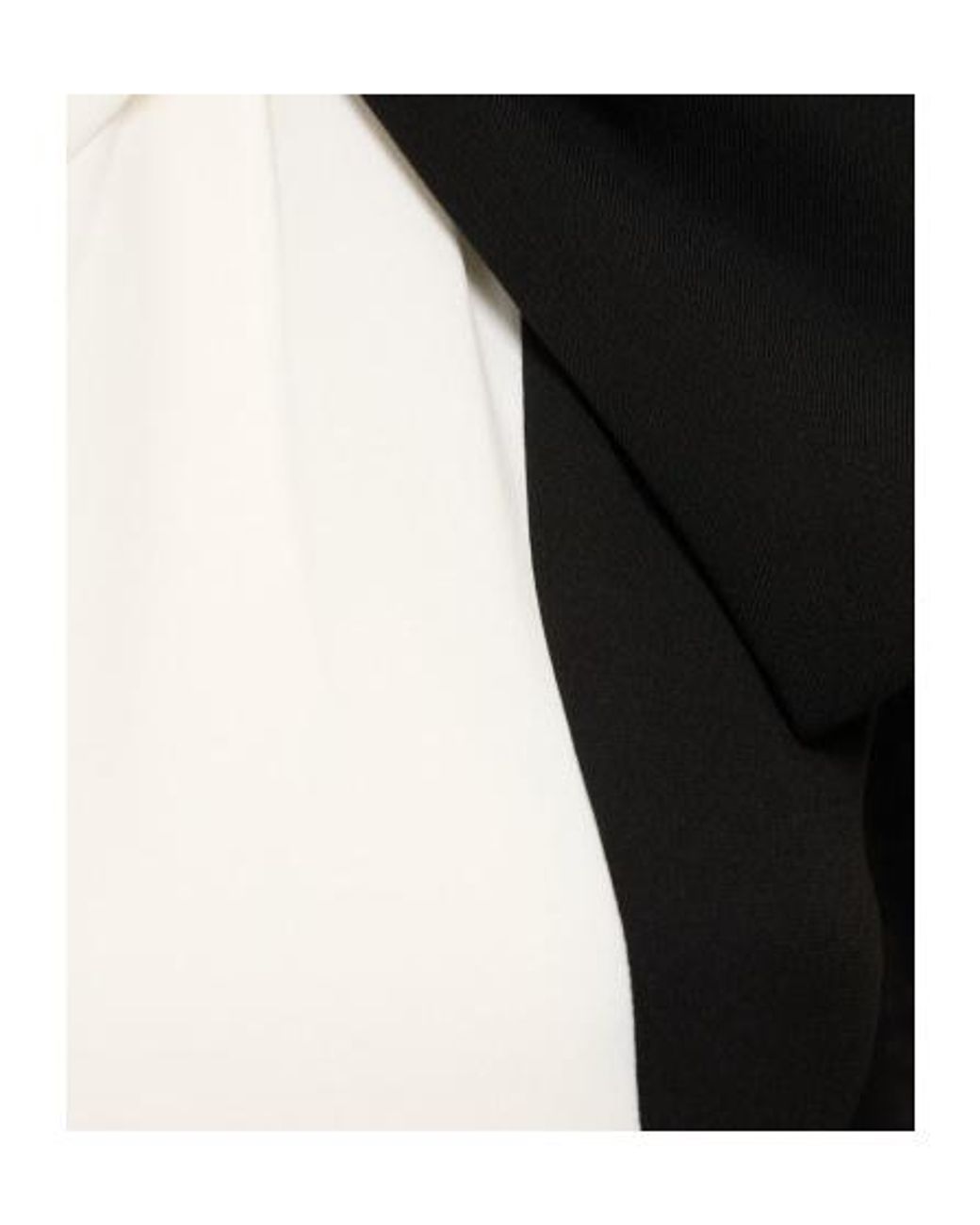 Roland Mouret White Asymmetrical Bow Dress