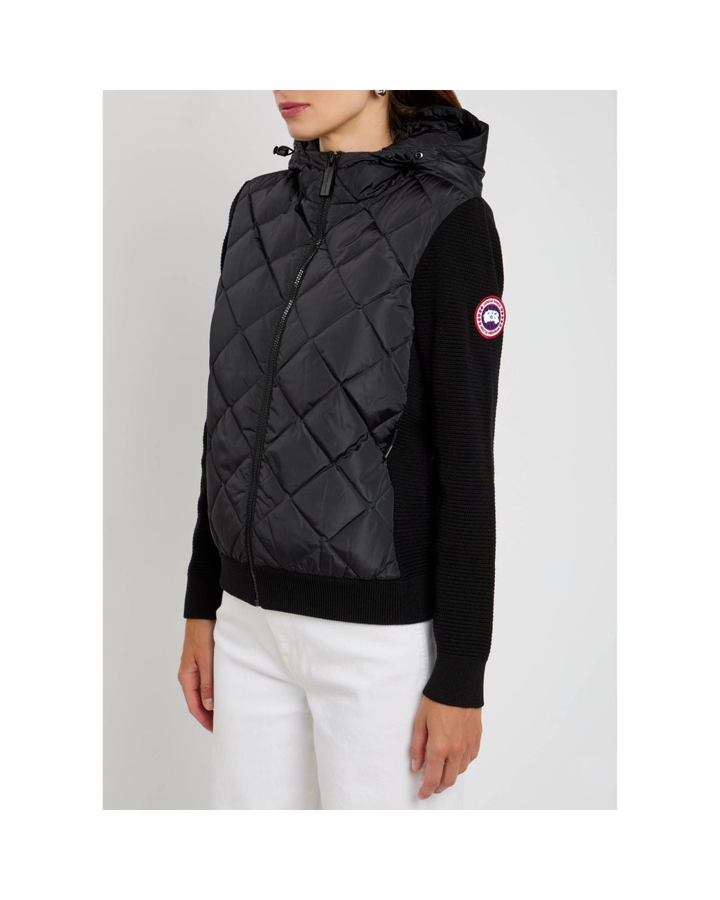 Canada Goose Black Wool Jacket
