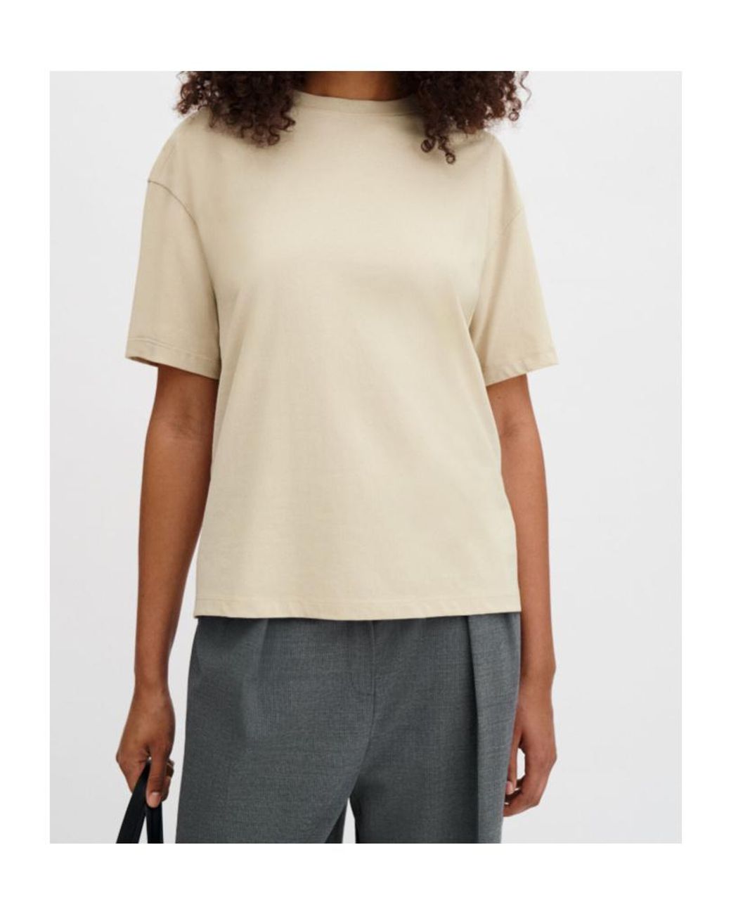 Filippa K Natural Loose Fit T-Shirt