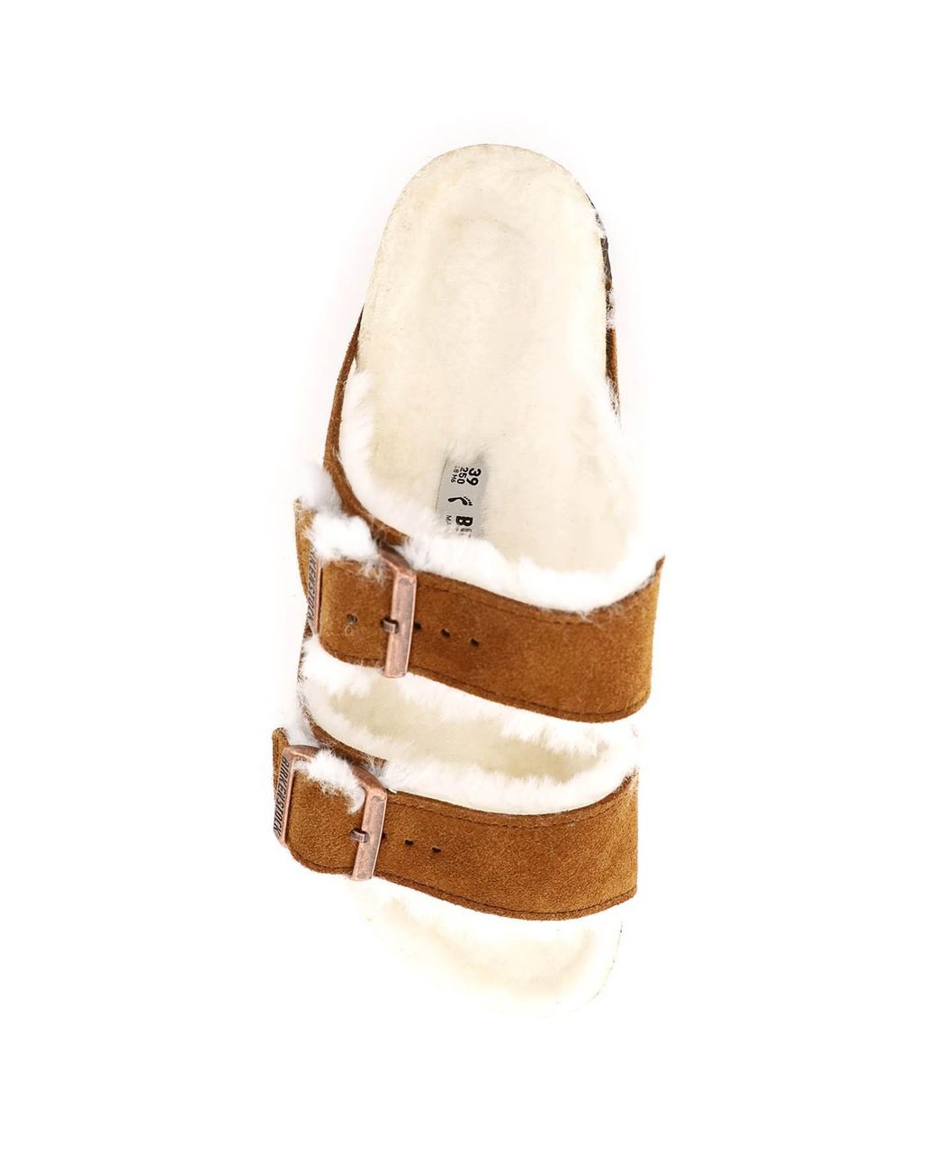 Birkenstock Brown Arizona Buckle-Detailed Sandals