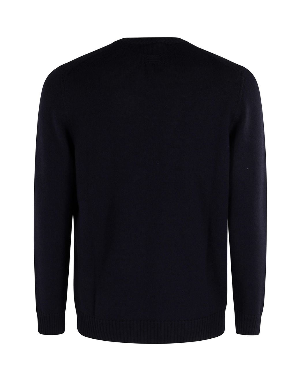 Drumohr Black Long-Sleeved Sweater for men