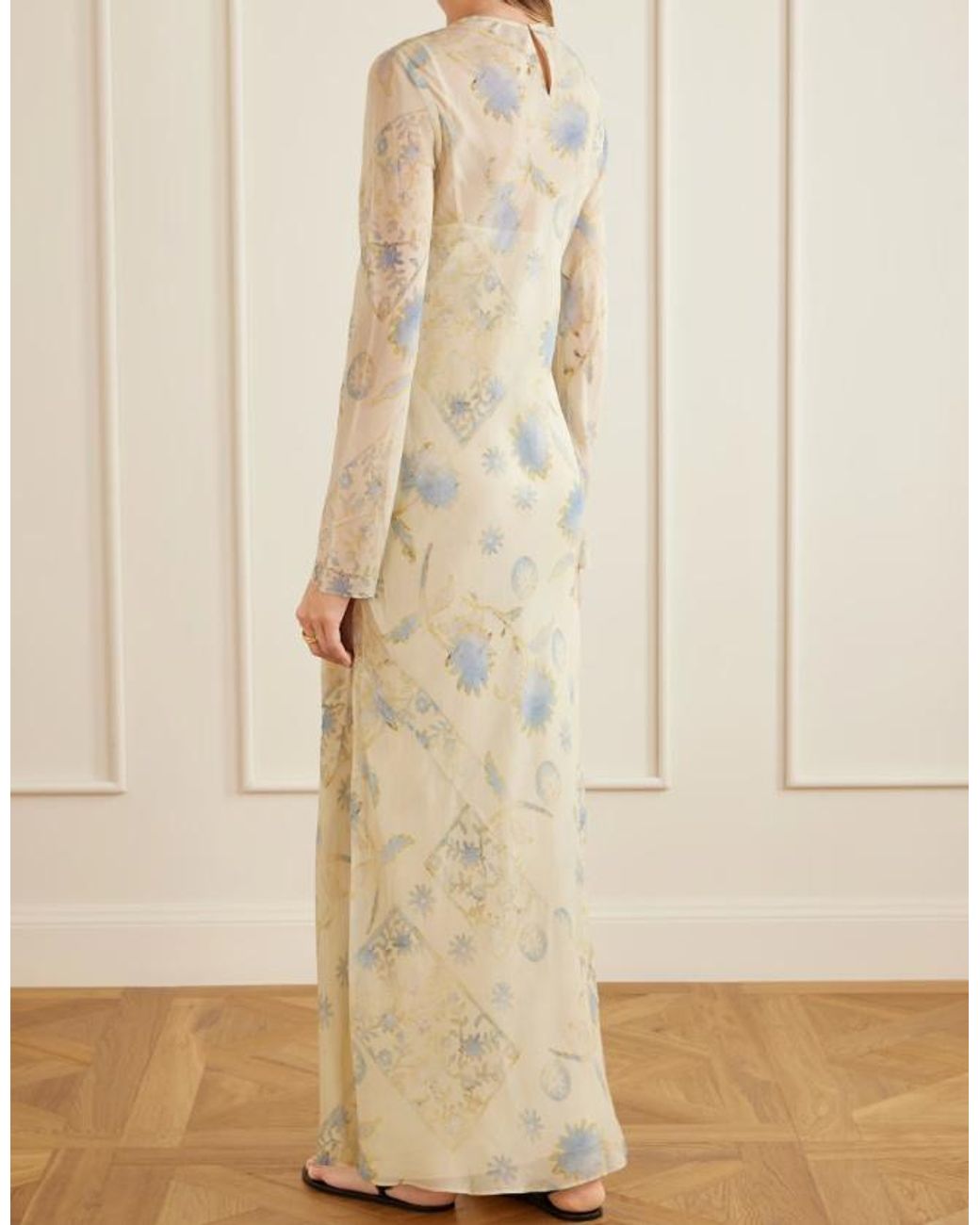 Sir White Long-Sleeved Dress