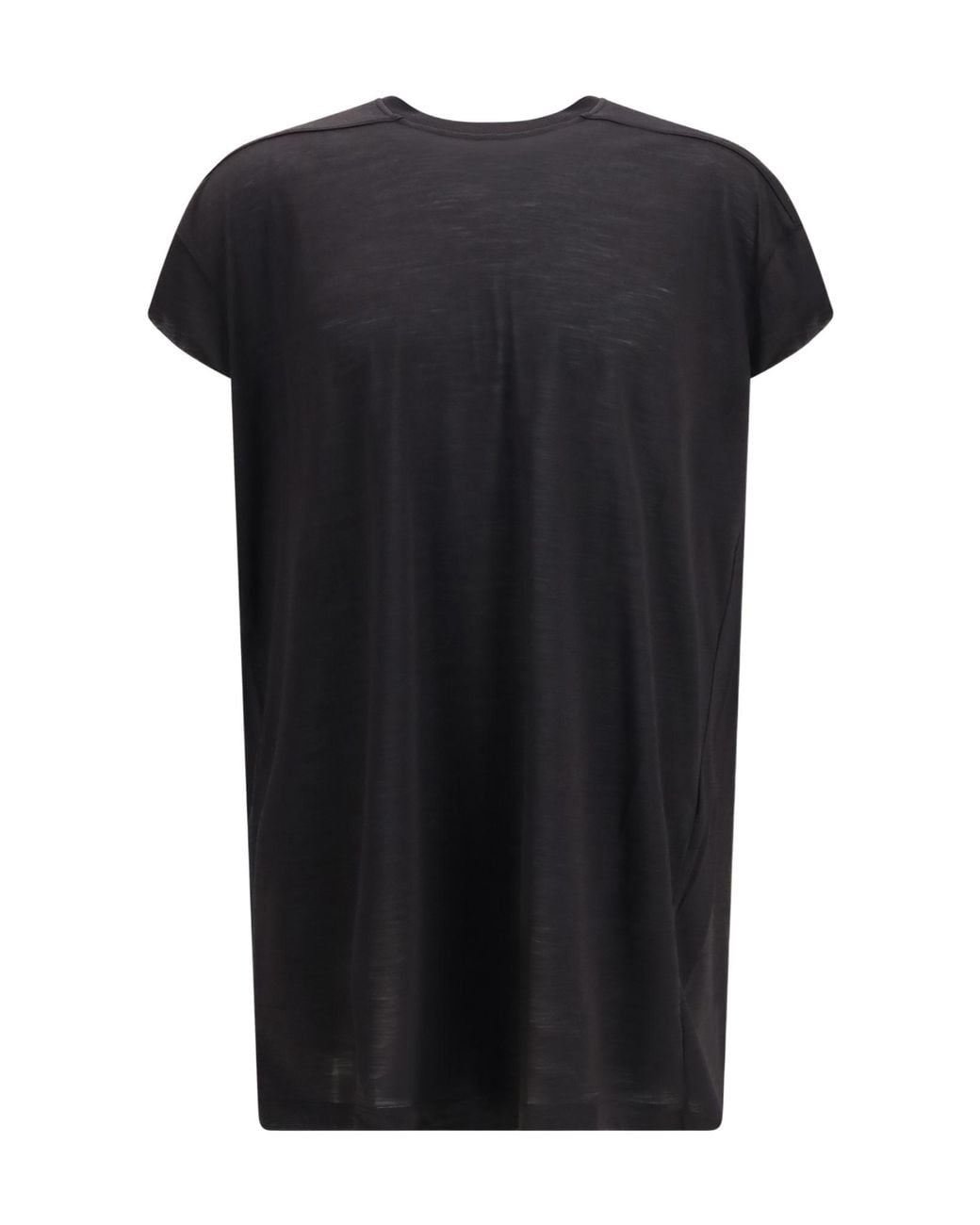 Rick Owens Black Jumbo Oversized T-Shirt for men