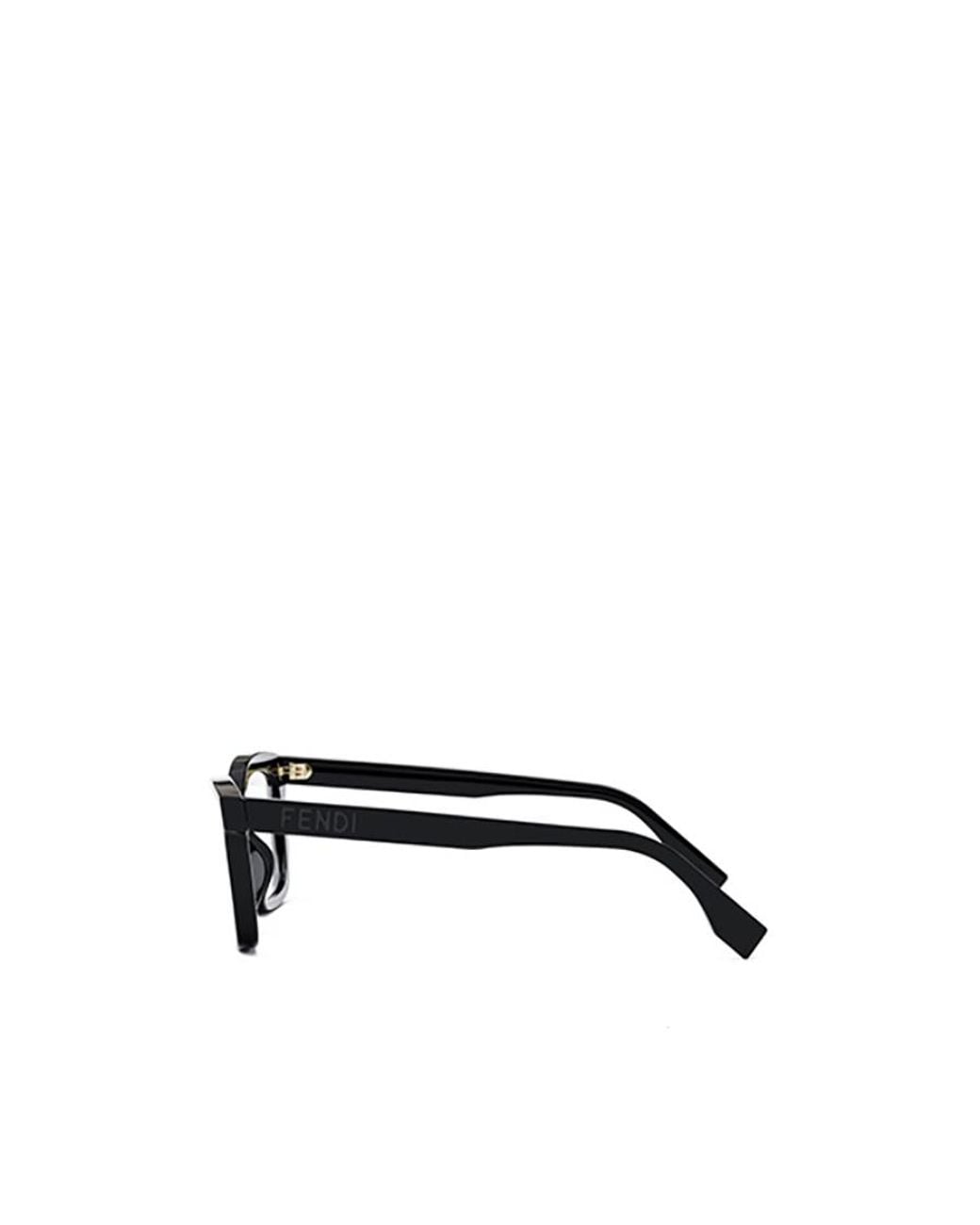 Fendi White Eyewear Rectangle Frame Glasses