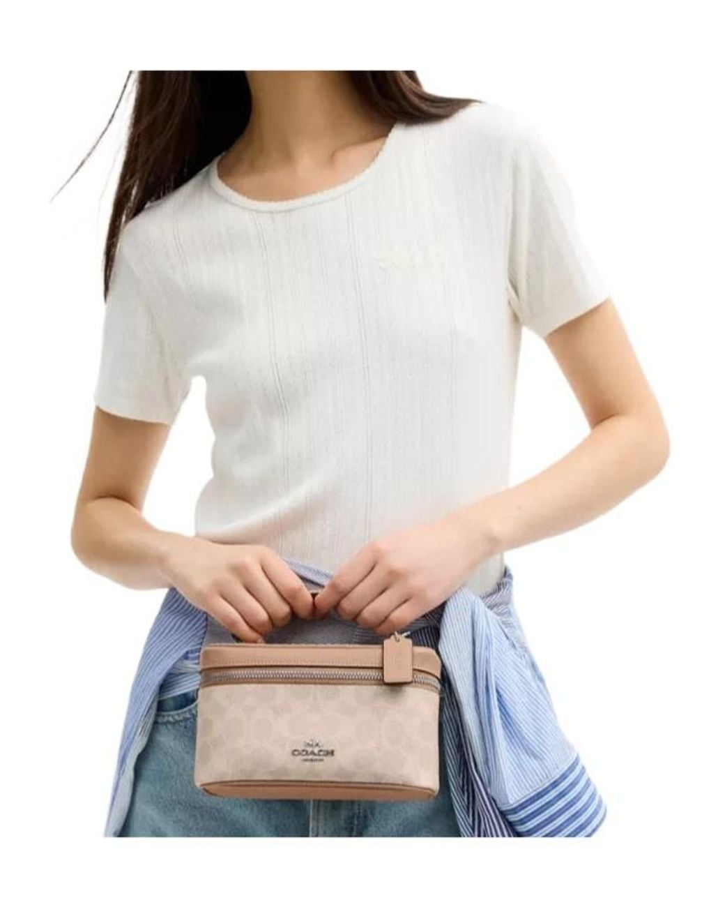 COACH Metallic Rainer Crossbody Bag 18