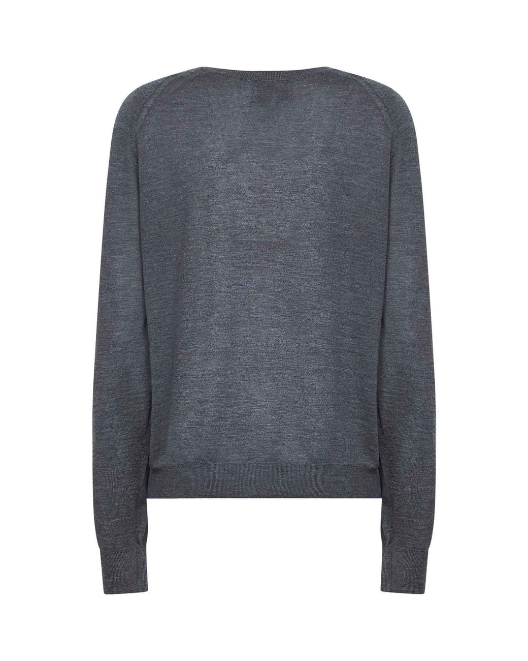 Loulou de Saison Blue Julio V-Neck Sweater
