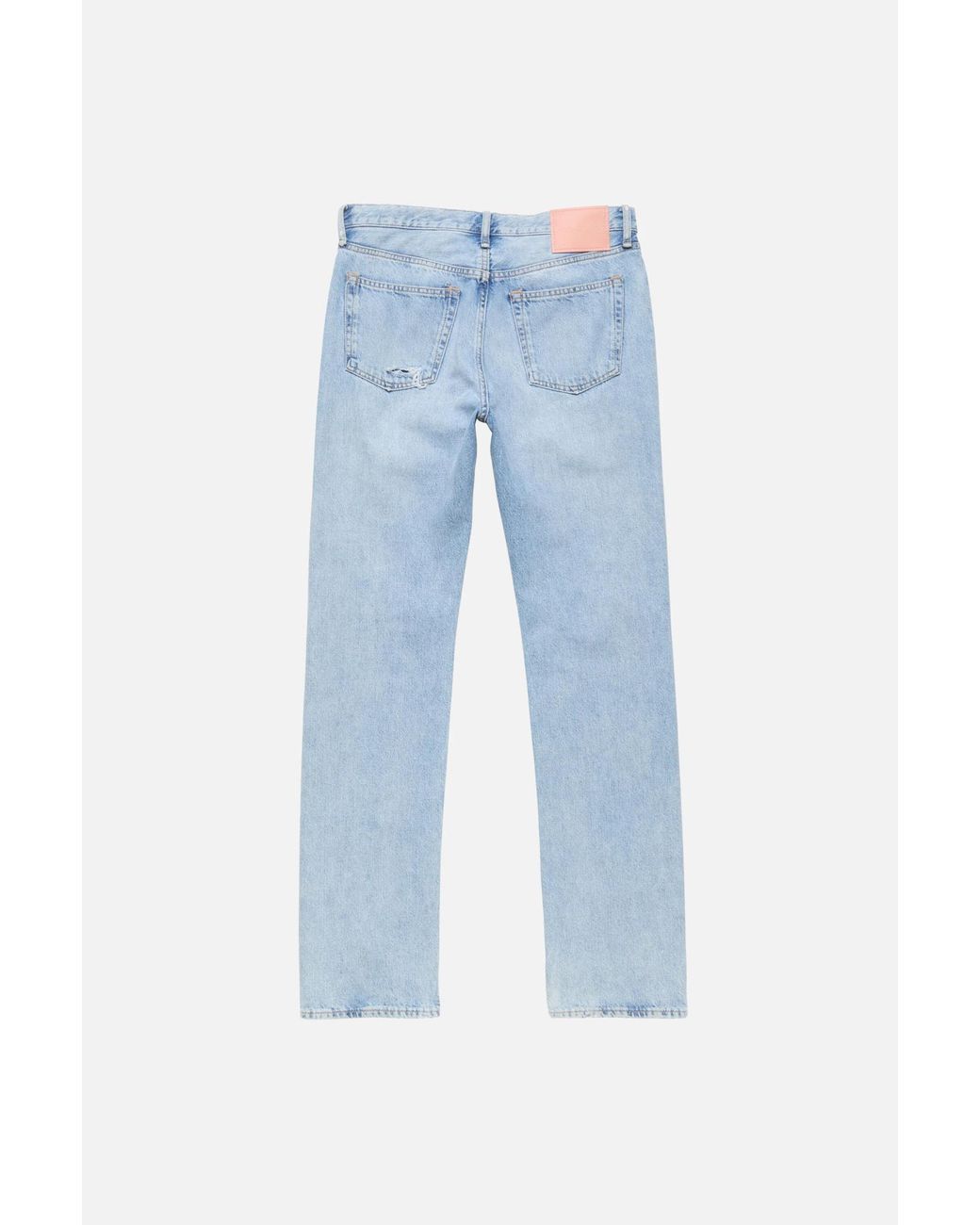 Acne Blue Distressed Jeans for men