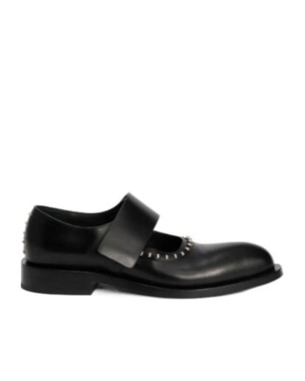 Jil Sander Black Mary Jane Pumps