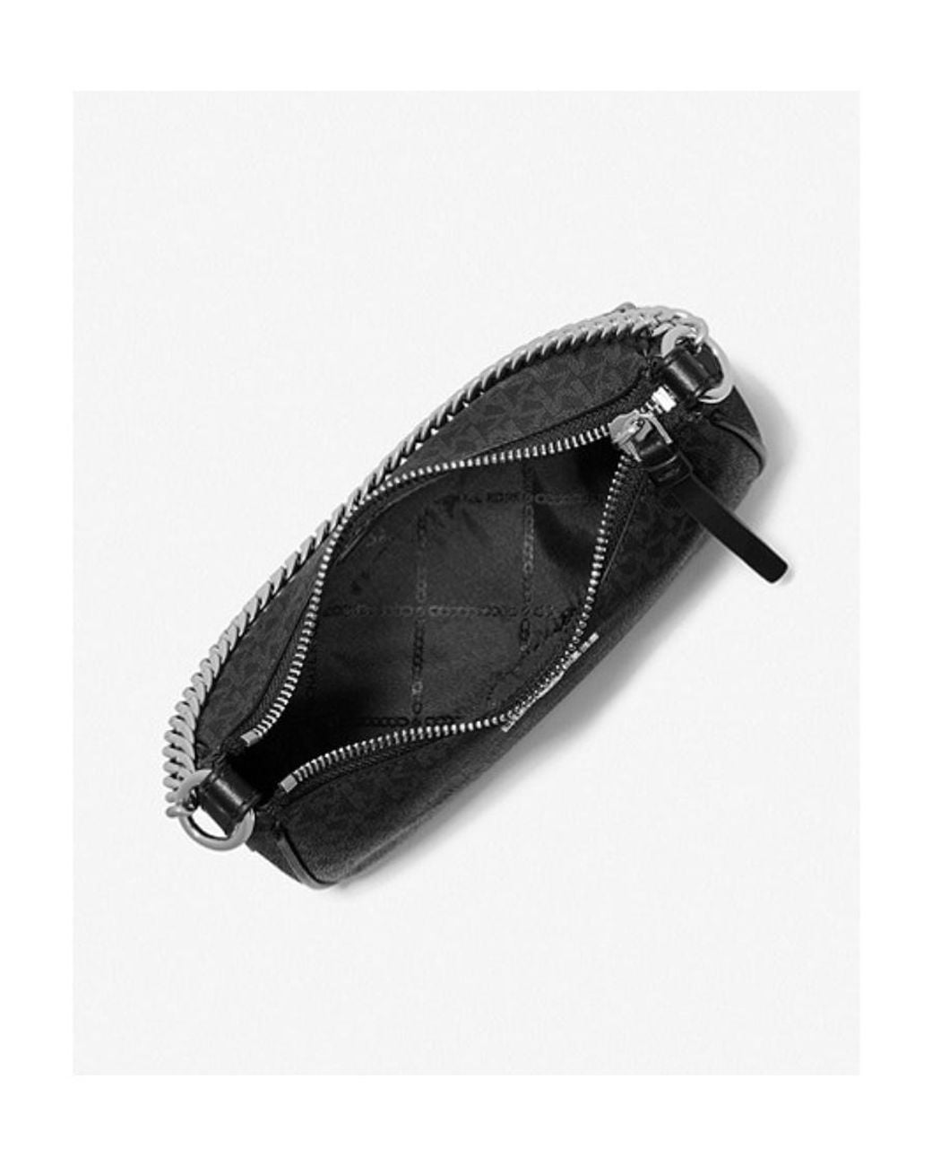 Michael Kors Black Small Jet Set Charm Chain Bag