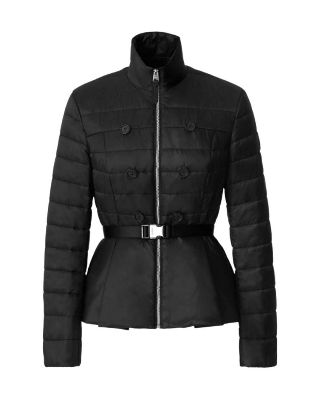 Mackage Black Serafina Belted Quilted Jacket