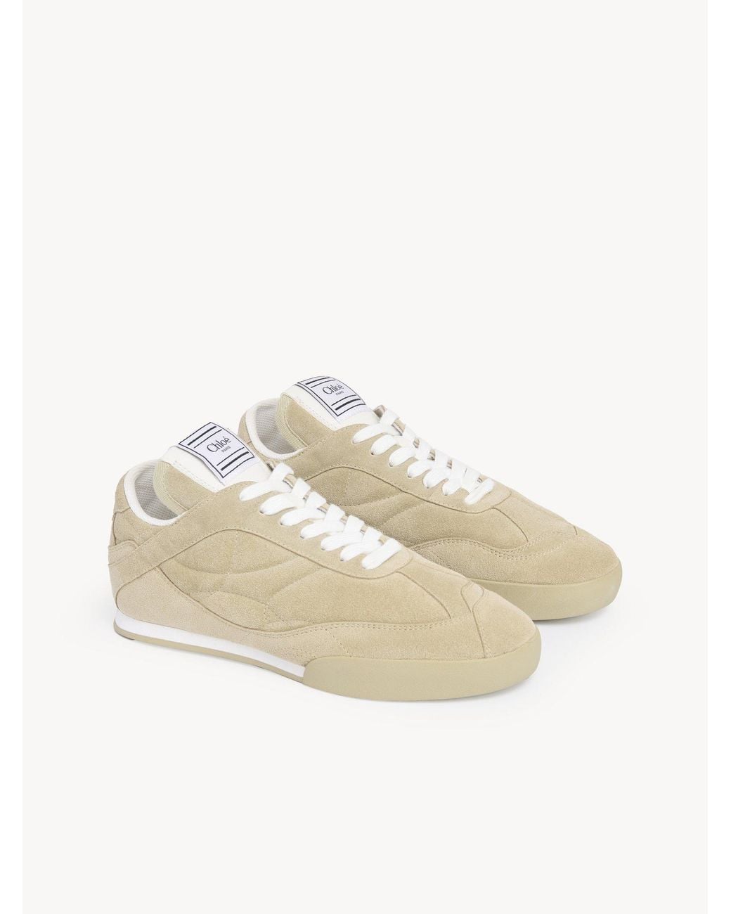 Chloé Natural Chloé Kick Sneakers