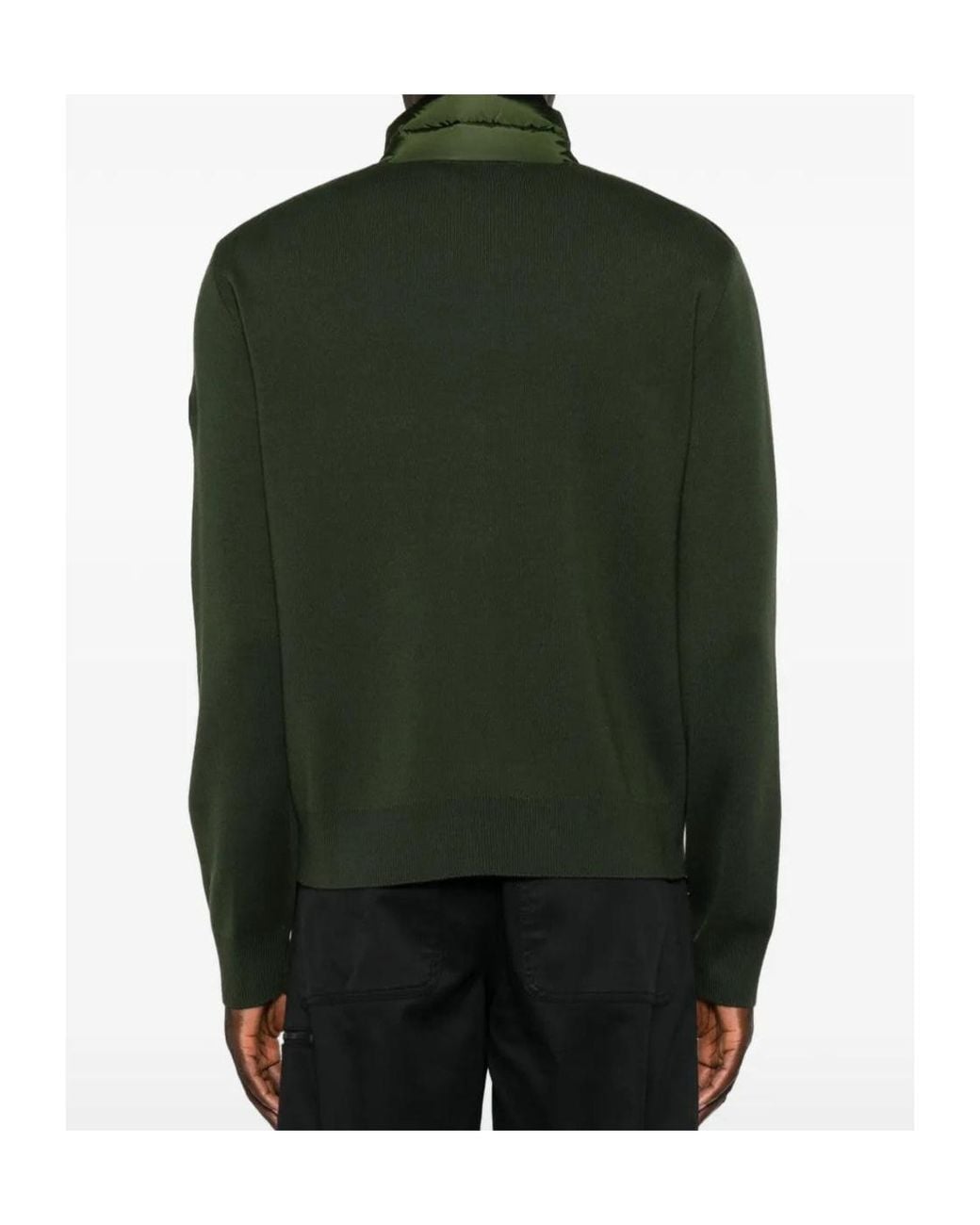 Canada Goose Green Hybridge Flavio Quilted Jacket for men