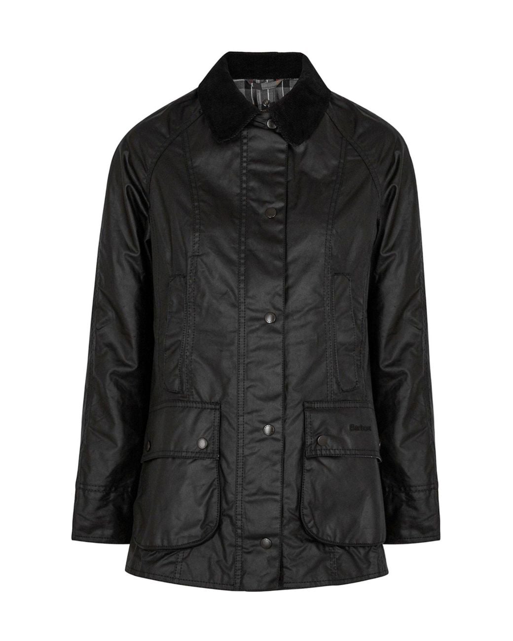 Barbour Black Minimalist Slim-Fit Jacket