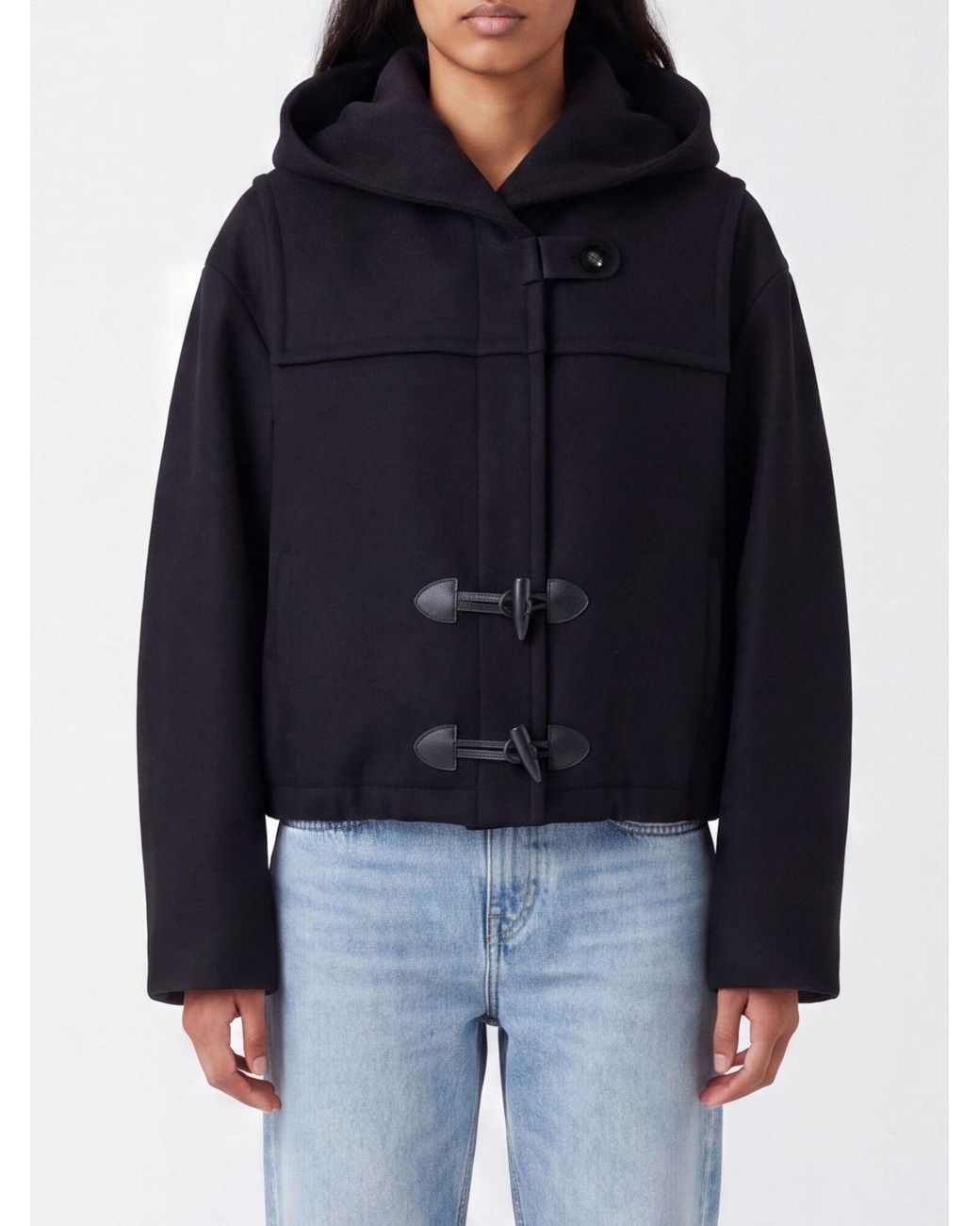 Isabel Marant Black Isabel Marant Trixie Toggle Fastened Coat